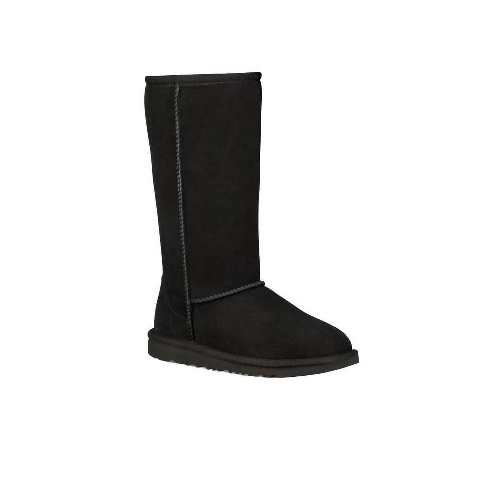 NEW UGG kids classic tall boot in black